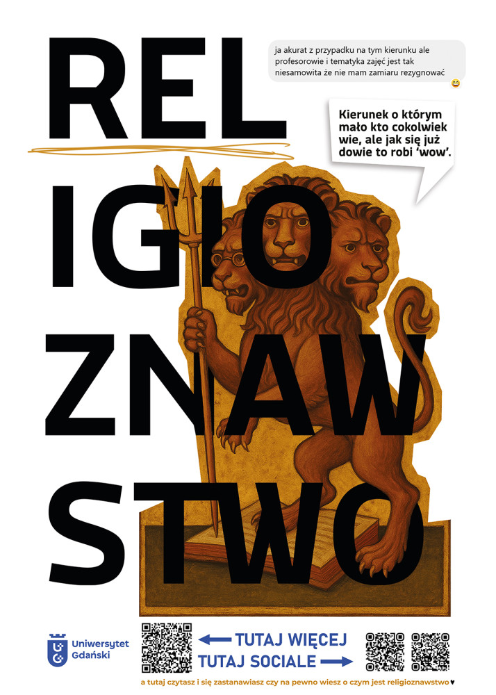 Plakat Religioznawstwo