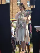 Pokaz mody zero waste podczas Pikniku Nauki Fahrenheita 