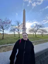 Wiktoria Choińska – studentka I roku MSU na kierunku Historia na Wydziale Historycznym UG w Valdosta State University / USA