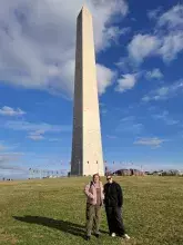 Wiktoria Choińska – studentka I roku MSU na kierunku Historia na Wydziale Historycznym UG w Valdosta State University / USA