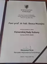 Prof. dr hab. Beata Możejko i dr Aleksandra Paprot-Wielopolska powołane do Pomorskiej Rady Kultury