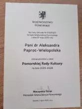 Prof. dr hab. Beata Możejko i dr Aleksandra Paprot-Wielopolska powołane do Pomorskiej Rady Kultury