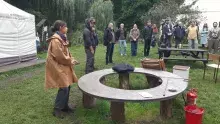 Uczestnicy spotkania zasłuchani
