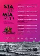 Jesienne spotkania o Starym Mieście w Gdańsku - plakat