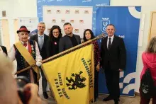 Uroczyste nadanie imienia Profesora Jerzego Sampa jednej z auli w budynku Wydziału Filologicznego i Wydziału Historycznego Uniwersytetu Gdańskiego