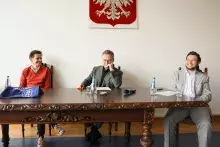 spotkanie z prof. Marcinem Napiórkowskim na WH