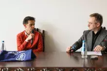 spotkanie z prof. Marcinem Napiórkowskim na WH