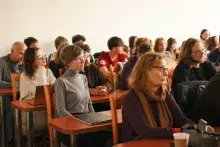 spotkanie z prof. Marcinem Napiórkowskim na WH