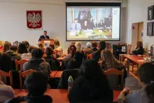 Spotkanie z Rafałem Rogulskim, dyrektorem Europejskiej Sieci Pamięć i Solidarność