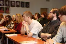 Spotkanie z Rafałem Rogulskim, dyrektorem Europejskiej Sieci Pamięć i Solidarność