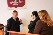 Spotkanie z Rafałem Rogulskim, dyrektorem Europejskiej Sieci Pamięć i Solidarność