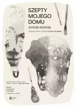 plakat Szepty mojego domu. Wystawa Zuzanny Kocińskiej