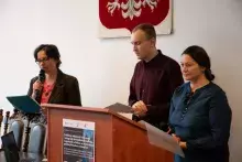 wykład prof. Nataliji Swynarenko z Charkowskiego Narodowego Uniwersytetu Ekonomicznego im. Siemiona Kuzniecowa w Ukrainie