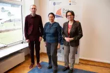 wykład prof. Nataliji Swynarenko z Charkowskiego Narodowego Uniwersytetu Ekonomicznego im. Siemiona Kuzniecowa w Ukrainie