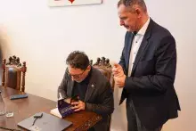 Wystąpienie dr. hab. Tomasza Mojsika, prof. UwB w ramach cyklu „Piątek na Historycznym”