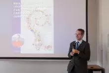 Dr Josef Faltičko z wykładem z cyklu "Piątek na Historycznym"