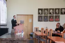 Dr Josef Faltičko z wykładem z cyklu "Piątek na Historycznym"