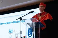 Święto wspólnoty Uniwersytetu Gdańskiego z kaszubskim akcentem - odnowienie doktoratu prof. Józefa Borzyszkowskiego