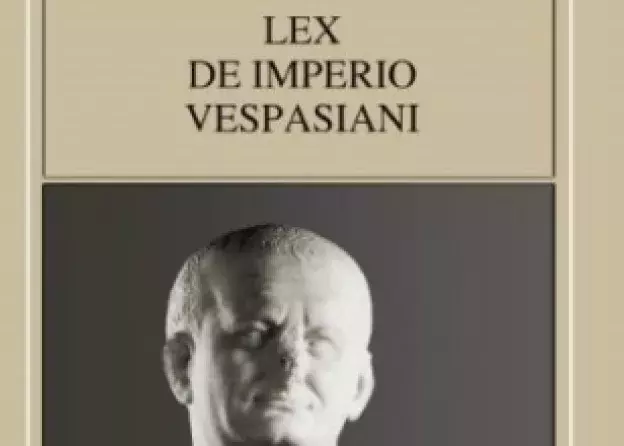 Pierwsze, polskie wydanie Lex de imperio Vespasiani