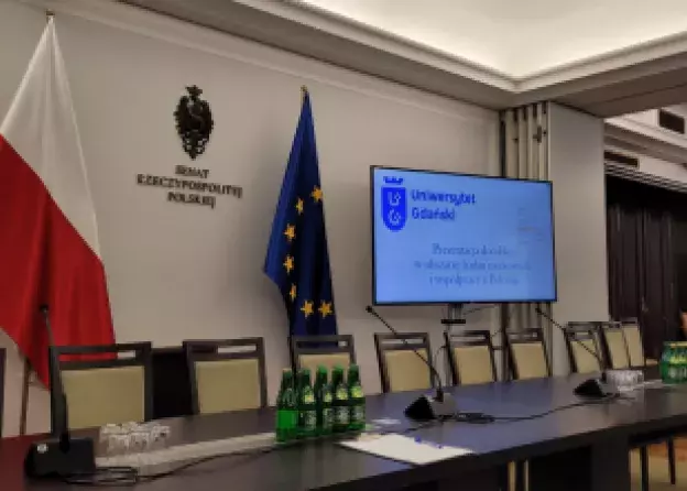 Prof. Anna Mazurkiewicz na posiedzeniu Komisji Spraw Emigracji i Łączności z Polakami za Granicą…