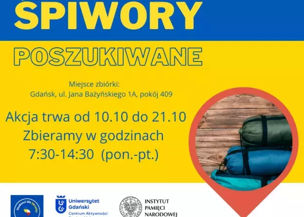 Zbiórka śpiworów dla polskiej diaspory w Mikołajowie