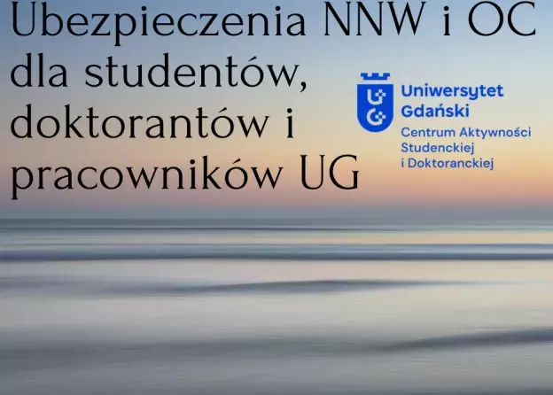 Ubezpieczenie NNW i OC dla studentów, doktorantów i pracowników UG