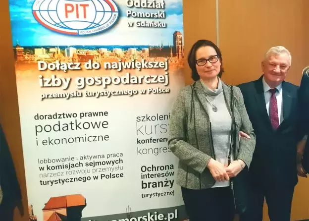 Prof. UG Magdalena Nowak na Spotkaniu opłatkowym Polskiej Izby Turystyki, Oddziału Pomorskiego w…