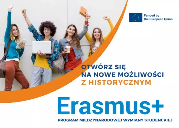 Erasmus+ 2023/2024 - spotkanie informacyjne na Historycznym dla studentów I i II roku