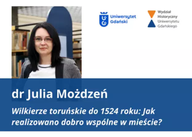 Wystąpienie dr Julii Możdżeń na spotkaniu Polskiej Misji Historycznej