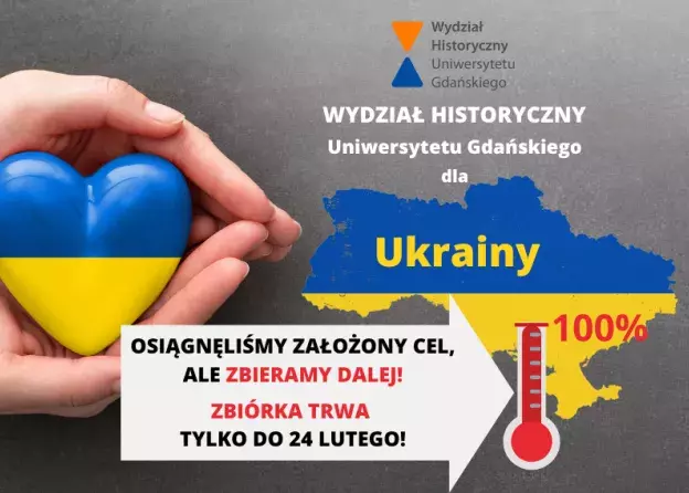 Zbiórka Historycznego na leki i opatrunki dla Ukrainy trwa jeszcze tylko 1 dzień!