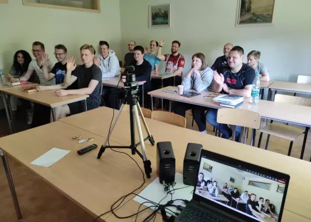 Spotkanie studentów z p. Barbarą Olesiejuk z Archiwum Państwowego w Katowicach