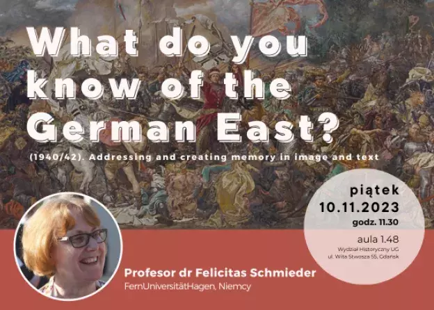 Prof. dr Felicitas Schmieder z wykładem w najbliższy "Piątek na Historycznym"