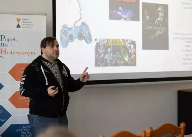 Dr. Yaraslau Kot o ukraińskim przemyśle gier komputerowych podczas "Piątku na Historycznym…