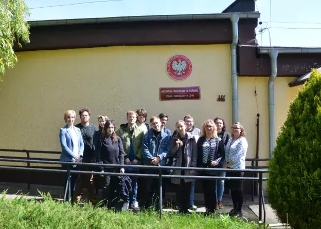 Wizyta studentów w Oddziale Zamiejscowym w Gdyni Archiwum Wojskowego w Toruniu