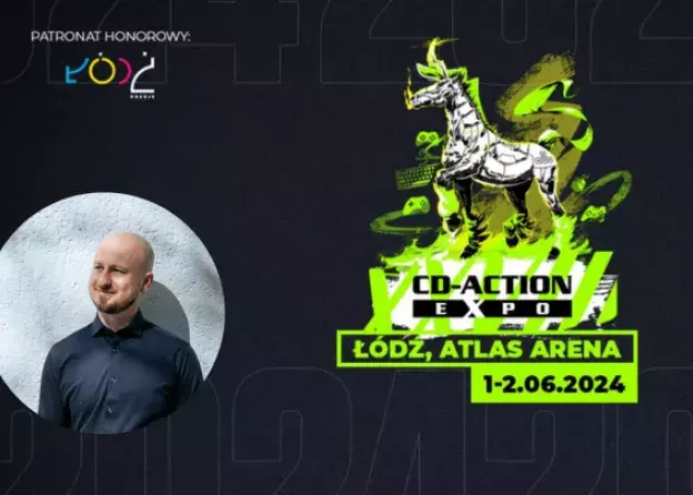 Dr Wacław Kulczykowski gościem na CD-Action EXPO w Atlas Arena w Łodzi