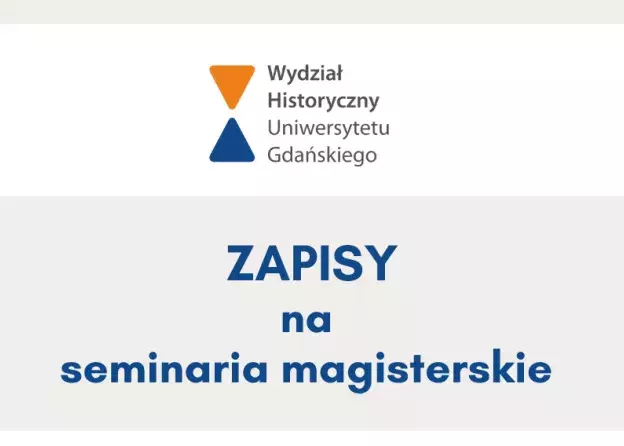 Zapisy na seminaria magisterskie - Historia studia II stopnia niestacjonarne I rok