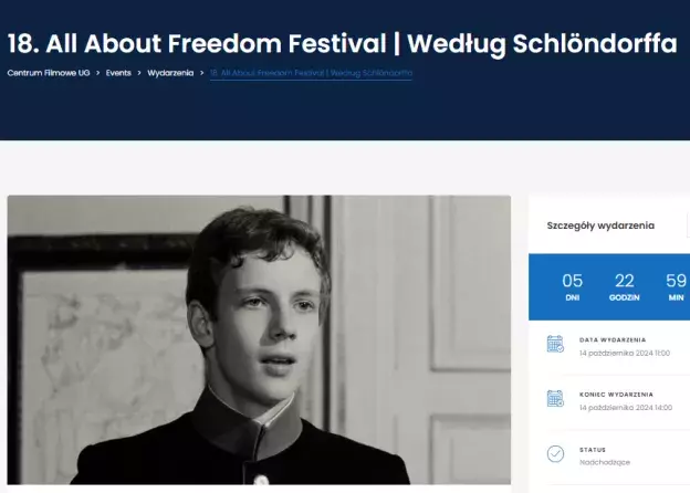 Pokaz filmu kina niemieckiego "Niepokoje wychowanka Törlessa"