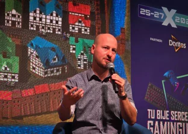 Dr Wacław Kulczykowski na Poznań Game Arena 2024