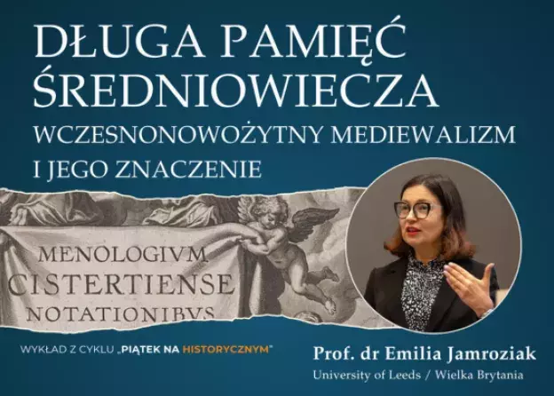 Wykład Prof. dr Emilii Jamroziak w ramach Katedry imiennej Prof. Marii Janion na UG