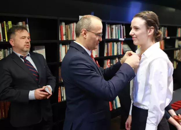 Dr Magdalena Staręga uhonorowana odznaką "Zasłużony dla Kultury Polskiej"