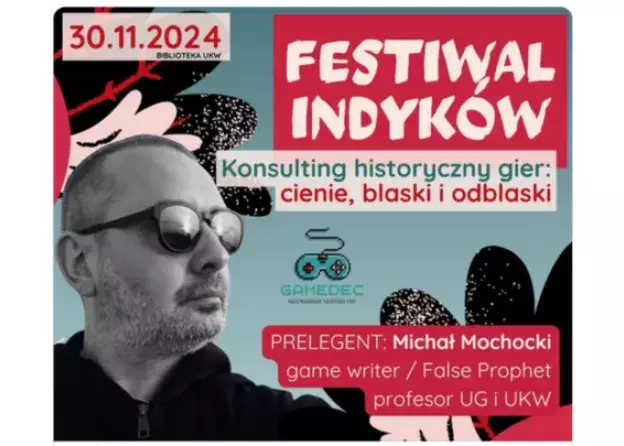 Wystąpienie dr. hab. Michała Mochockiego, prof. UG podczas "Festiwalu Indyków" i Drugiej…