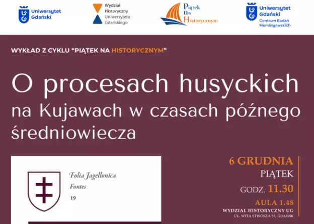 Prof. dr hab. Paweł Kras gościem kolejnego "Piątku na Historycznym"