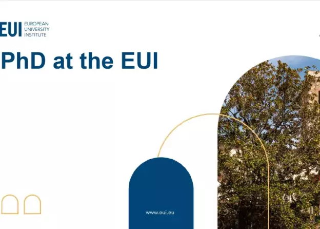 Oferta studiów doktoranckich na European University Institute (EUI) we Florencji