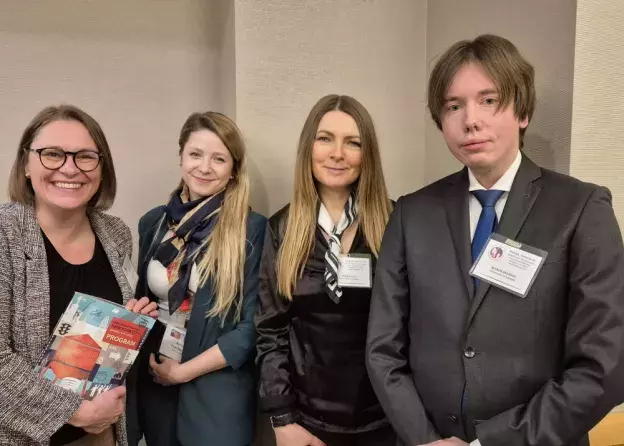 Doktoranci z Wydziału Historycznego na konferencji w Nowym Jorku