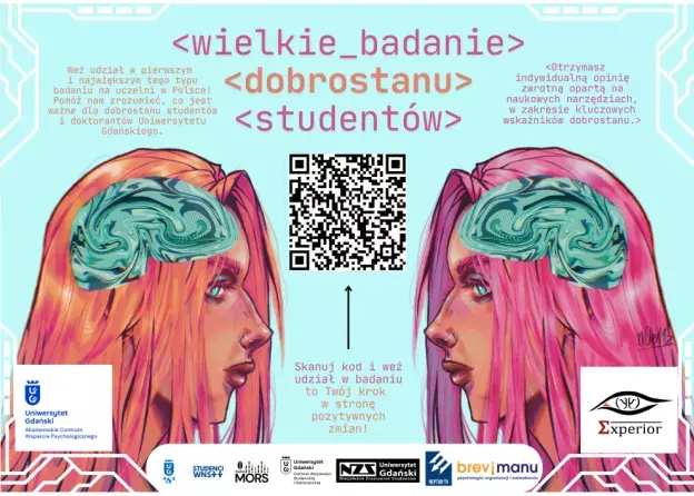 Wielkie Badanie Dobrostanu Studentów i Doktorantów UG trwa! Wypełnij ankietę