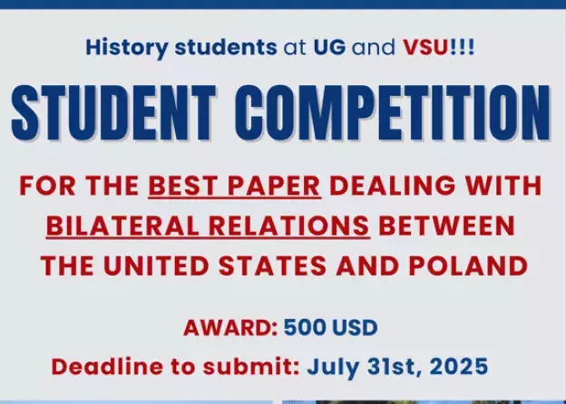 Student competition! For UG and VSU history students!