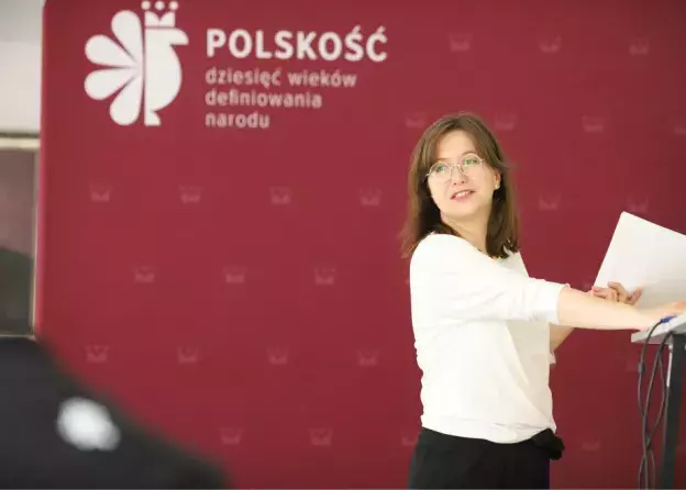 Dr Agnieszka Bednarek-Bohdziewicz w szkole…
