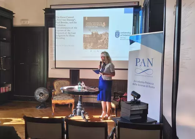 Prof. Beata Możejko i prof. Andrzej Woziński na…