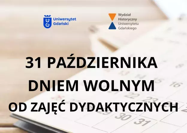 Ogłoszenie - dni wolne od zajęć dydaktycznych
