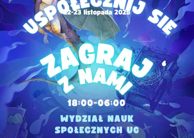 Uspołecznij się! – Noc Gier na WNS UG